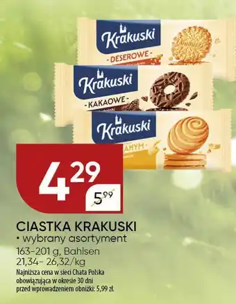 Chata Polska Ciastka Krakuski oferta