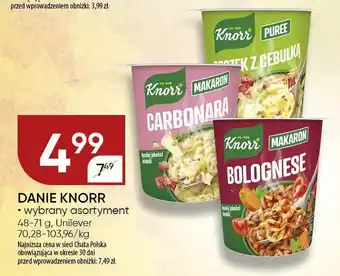 Chata Polska Danie Knorr 48-71g Unilever oferta