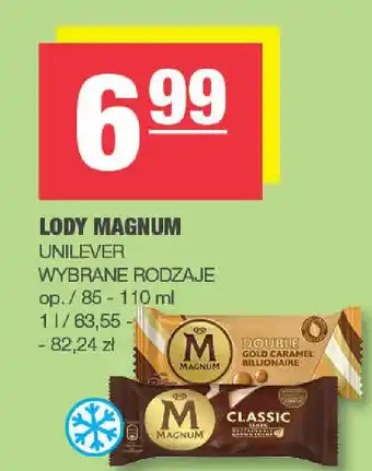 Spar Lody magnum unilever oferta