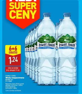 ALDI ŻYWIEC ZDRÓJ Woda niegazowana oferta