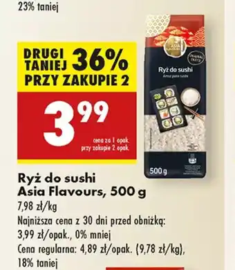 Biedronka Asia Flavours Ryż do sushi oferta
