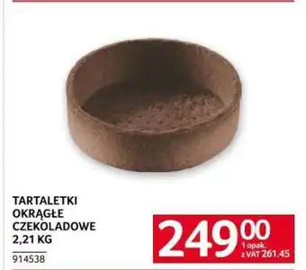 Selgros Tartaletki Okrągłe Czekoladowe oferta
