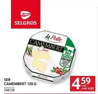 Selgros Ser Camembert 120 g oferta