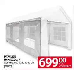 Selgros Pawilon Imprezowy oferta
