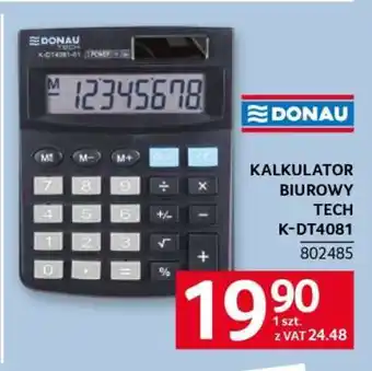 Selgros Kalkulator biurowy TECH K-DT4081 oferta