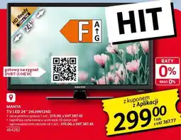 Selgros MANTA TV LED 24” 24LHN124D oferta
