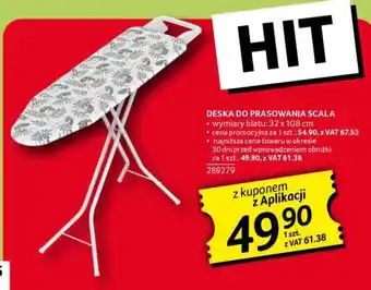 Selgros Deska do prasowania Scala oferta