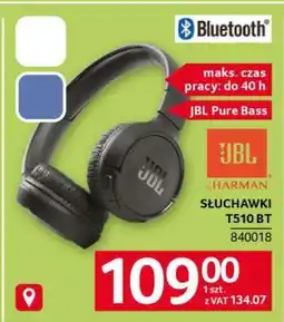 Selgros Słuchawki JBL T510 BT oferta