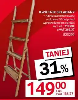 Selgros Kwietnik składany oferta