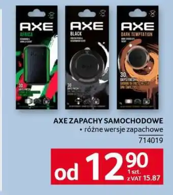 Selgros AXE Zapachy Samochodowe oferta