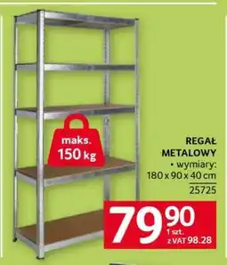 Selgros Regał metalowy oferta