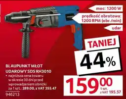 Selgros BLAUPUNKT Młot Udarowy SDS RH3010 oferta
