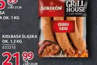 Selgros Kiełbasa śląska oferta