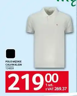 Selgros POLO MĘSKIE CALVIN KLEIN oferta