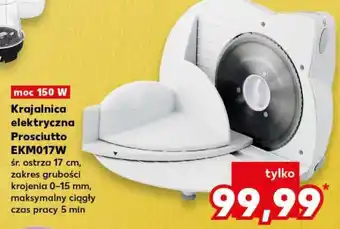 Kaufland Krajalnica elektryczna Prosciutto EKM017W oferta