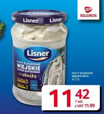 Selgros Filety śledziowe wiejskie oferta