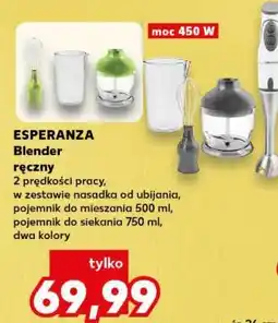 Kaufland ESPERANZA Blender ręczny oferta