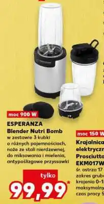 Kaufland ESPERANZA Blender Nutri Bomb oferta