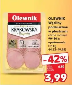 Kaufland OLEWNIK Wędliny podsuszane w plastrach oferta