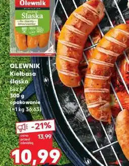 Kaufland OLEWNIK Kiełbasa śląska oferta