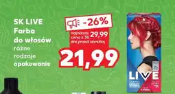 Kaufland SK LIVE Farba do włosów różne rodzaje opakowanie oferta