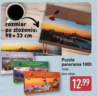 ALDI Puzzle panorama 1000 oferta