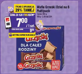 Polomarket Wafle Grześki Dziel na 6 Multipack oferta