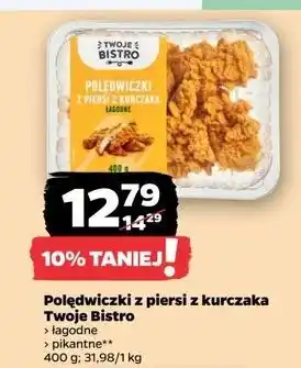 Netto Polędwiczki z piersi kurczaka pikantne Twoje Bistro oferta