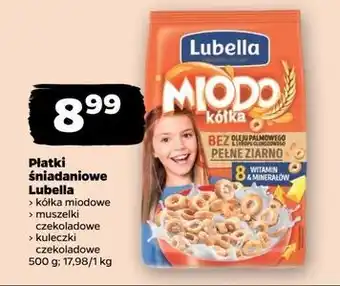 Netto Płatki choco kulki Lubella Mlekołaki oferta