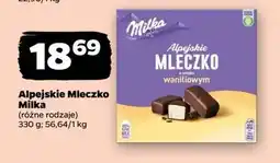 Netto Czekoladki waniliowe Milka Alpejskie Mleczko oferta