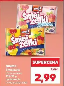 Kaufland Żelki owocowo-jogurtowe Nimm2 śmiejżelki oferta