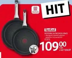 Selgros Tefal Patelnia 24 cm Excellence oferta