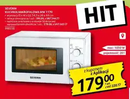 Selgros SEVERIN KUCHNIA MIKROFALOWA MW 7770 oferta