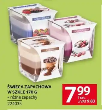 Selgros Świeca zapachowa w szkle 170 g oferta
