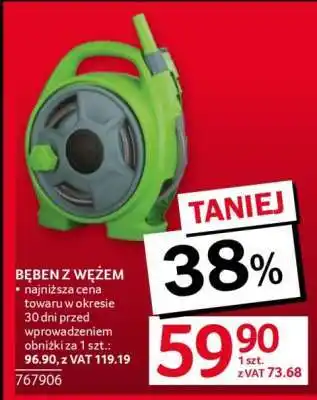 Selgros Bęben z wężem oferta