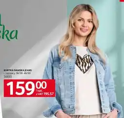Selgros KURTKA DAMSKA JEANS oferta