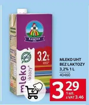 Selgros MLEKO UHT BEZ LAKTOZY 3,2% 1 L oferta