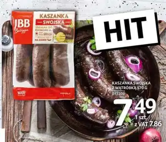 Selgros Kaszanka Swojska z Wątróbka 570 g oferta
