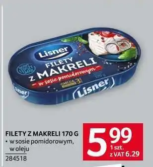 Selgros FILETY Z MAKRELI 170 G oferta