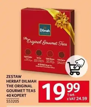 Selgros Zestaw Herbat Dilmah The Original Gourmet Teas 40 Kopert oferta