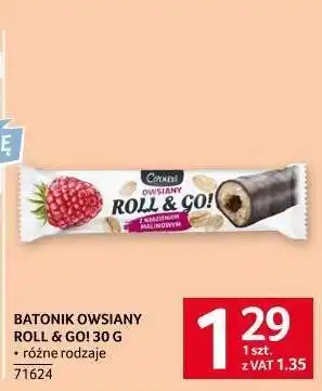 Selgros Batonik Owsiany Roll & Go! 30 g oferta