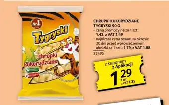 Selgros Chrupki Kukurydziane Tygryski 90 g oferta