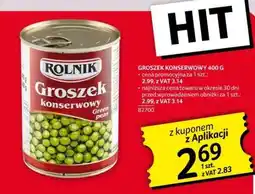 Selgros GROSZEK KONSERWOWY 400 G oferta