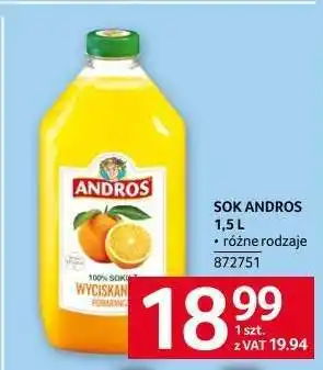 Selgros Sok Andros 1,5 L oferta