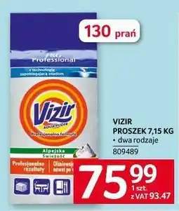 Selgros VIZIR PROSZEK 7,15 KG oferta