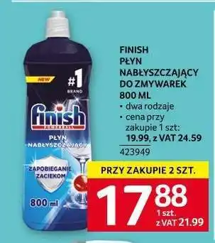 Selgros Finish Płyn nabłyszczający do zmywarek 800 ml oferta