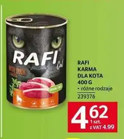 Selgros RAFI Karma dla kota oferta