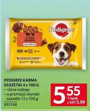 Selgros PEDIGREE KARMA SASZETKI 4 x 100 G oferta