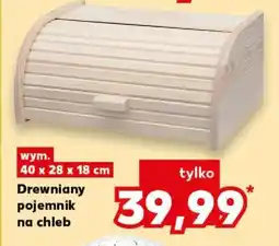 Kaufland Drewniany pojemnik na chleb oferta