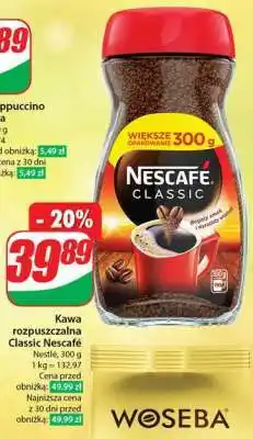 Dino Kawa rozpuszczalna Classic Nescafé oferta